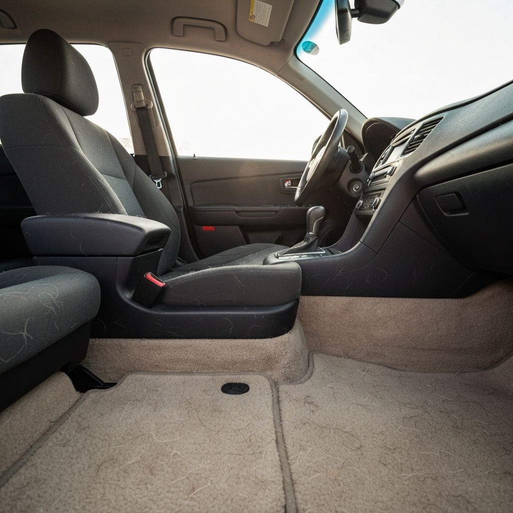 Jeep Wrangler Pet Hair Removal before detailing
