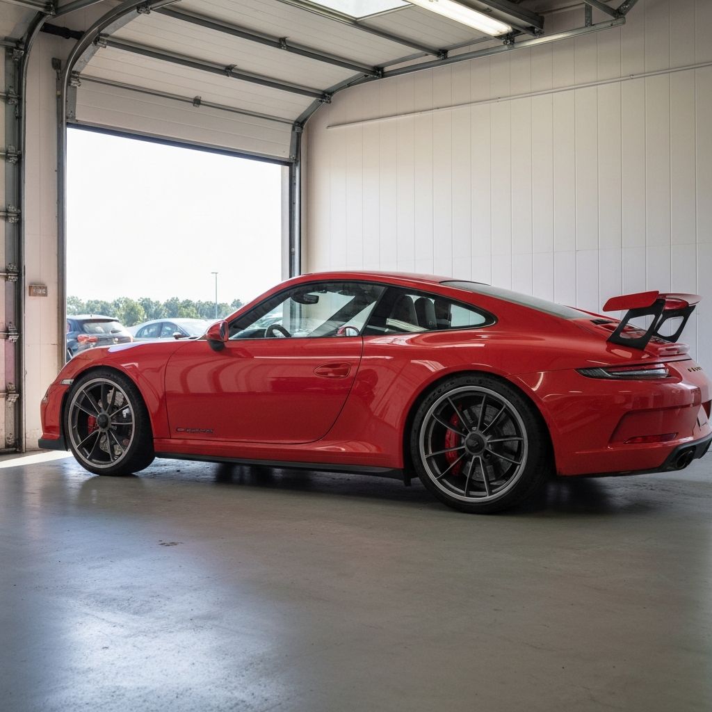 Porsche 911 Ceramic Protection before detailing