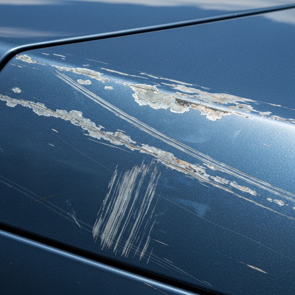 Lexus ES Paint Correction before detailing